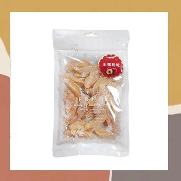 ［so媽］✨台灣品牌📦富強森 強森先生 黃金水蜜桃乾 120g 果乾 水果乾 水蜜桃
