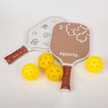 🌟人氣嚴選玻璃纖維匹克球拍套裝訓練pickleball運動成人比賽全套專業級