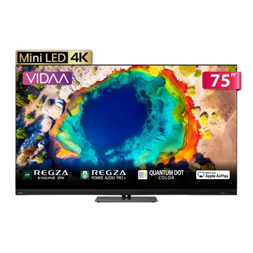 TOSHIBA 75Z870NP 75吋 144Hz MiniLED 顯示器｜含基本安裝