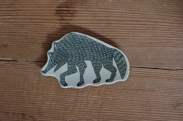 【倉敷意匠】カタ カタ KATA KATA 印判手瓷盤 - 灰狼