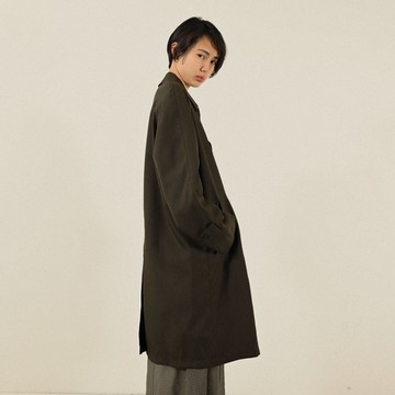 【NaSuBi Vintage】經典輪廓寬鬆古著風衣