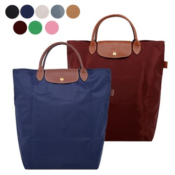 LONGCHAMP LE PLIAGE系列短把再生尼龍手提包(中/多色選)