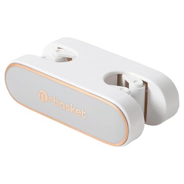 FAmILyLIFE 生活 拖把掃把收納架 雙頭拖把夾 A-136-G  灰金  1個