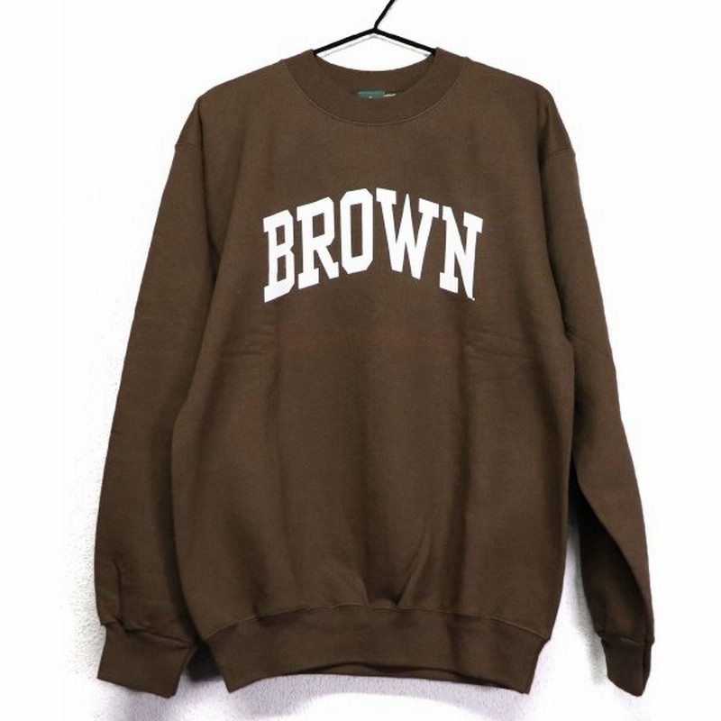 Ivy Sport ブラウン大学 カレッジスウェット 茶色 新品未使用 アイビースポーツ カレッジロゴ Brown アメリカ 裏起毛 メンズ レディース ユニセックス 通販 Lineポイント最大0 5 Get Lineショッピング