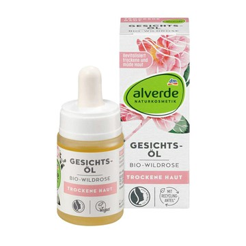 德國 DM alverde 玫瑰臉部精油 15ml  附發票｜換季推薦⚡美的三次方 春季香氛 【心心哈德】