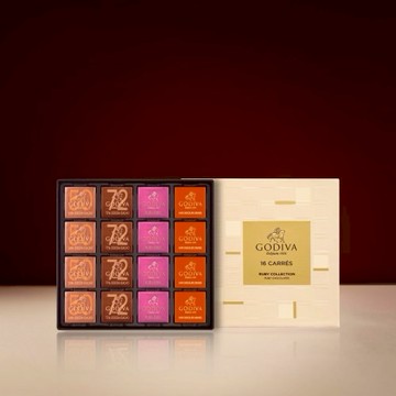[快速出貨]【GODIVA】片裝巧克力禮盒16片裝