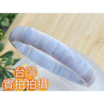 玉鎔水晶-100%天然藍紋瑪瑙手排 無優化 台灣實品拍攝 藍紋瑪瑙 仙女瑪瑙 藍紋瑪瑙手鐲排 藍紋瑪瑙手環排