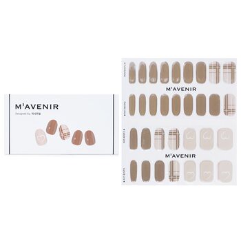 Mavenir Mavenir 指甲貼 (啡色) - # Brown Milk Tea Nail 32pcs-美容工具