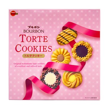 BOURBON 北日本 丹麥西點禮盒  可可奶油風味餅乾 + 白奶油風味餅乾 + 焦糖奶油風味餅乾 + 咖啡奶油風味餅乾 + 波浪型餅乾  1盒