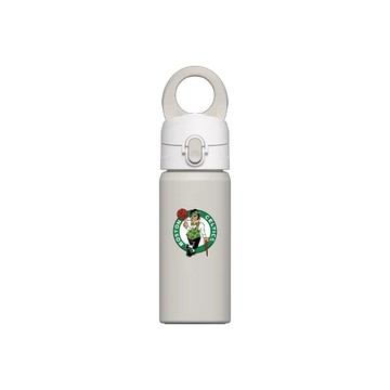 磁吸水壺 AquaStand 不鏽鋼 480cc - 無吸管 貝殼灰 - NBA - Logo-波士頓塞爾提克 Boston Celtics