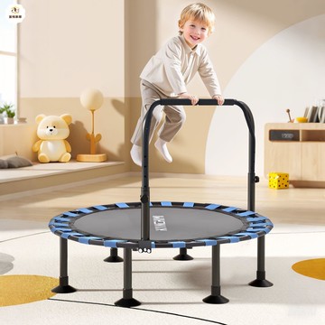 蹦蹦床健身家用大人小孩通用室內跳床成人運動減肥兒童小型跳跳床y7082
