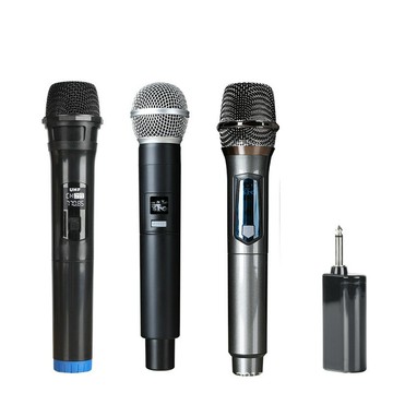 2.4G手持無線麥克風U段拖二戶外直播設備家庭k歌音響舞臺通用話筒【北歐居家生活】