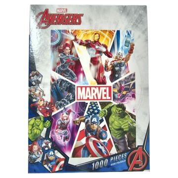 AVENGERS 復仇者聯盟 盒裝拼圖 75x50cm  1000片  1盒