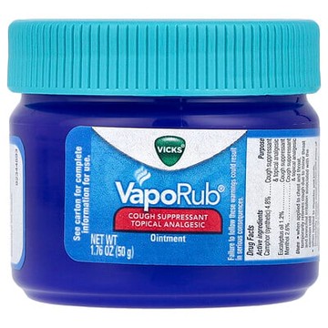 Vicks, VapoRub®，咳嗽緩解外用止痛軟膏，1.76 盎司（50 克）