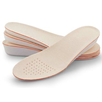 (預購)【JHS杰恆社】貳對吸汗大豆纖維內增高鞋墊優質透氣運動增高鞋墊RAKASO諾喀索口LS29