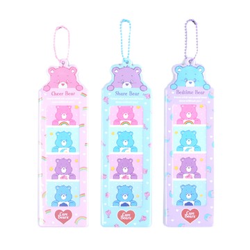 其他玩具 彩虹熊 Care Bears  4格照片鑰匙圈 吊飾