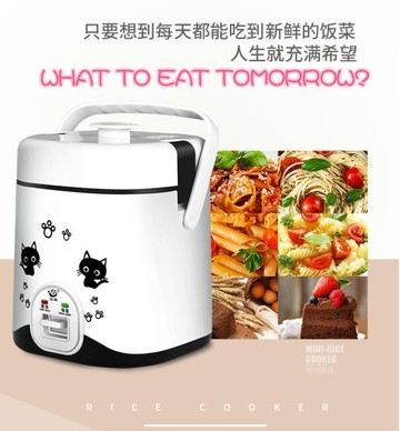 【樂天精選】110V美國日本加拿大臺灣，火車船用直流200W1.2L迷你電飯煲電飯鍋