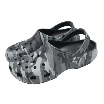 [ACS] Crocs 涼拖鞋 Classic Camouflage Clog 男鞋 女鞋 灰 迷彩克駱格 卡駱馳 2119360DD