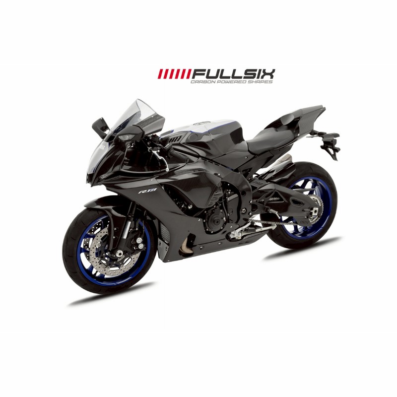 FULLSIX（フルシックス） ドライカーボン製 シングルシートカウル （FULLSIX製シートカウルを取り付けの方専用形状） YAMAHA YZF- R1 （15-19）（20-）（クリアコート（艶あり）×245Twill 綾織り） | LINEショッピング