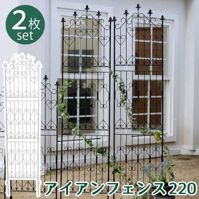 住まいスタイル アイアンフェンス220 ハイタイプ 組 DF010H-2P