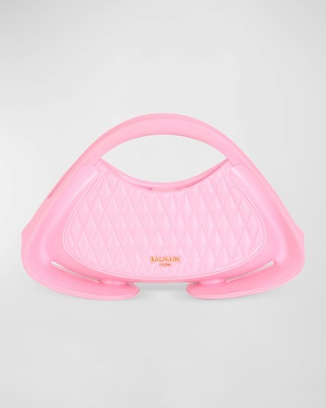 Jolie Madame Medium Top-Handle Bag in Quilted Polyurethane