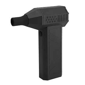 OMYCAR 多功能無線除塵槍  130000轉/分鐘  強力吹風  三檔風速  LED照明  Black