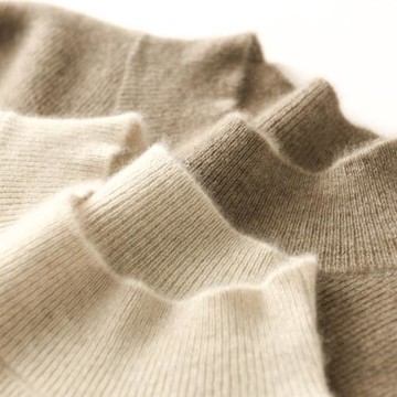 氣質顯瘦半高領羊毛修身打底衫