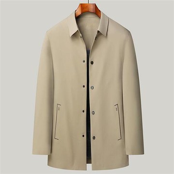 【米蘭精品】風衣外套休閒夾克-潮流免燙簡約男外套3色74gr13