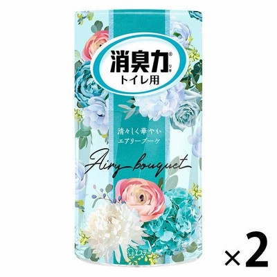エステートイレの消臭力 エアリーブーケ 400mL 2個 エステー 消臭 芳香剤