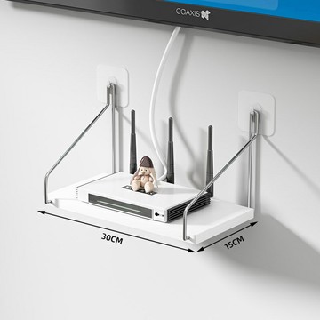 投影儀支架 壁掛支架 投影儀支架床頭壁掛置物架免打孔托盤吊裝落地投影機放【CM23961】