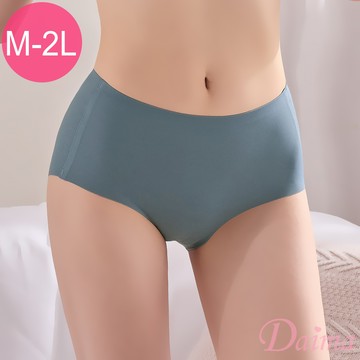 內褲 (M-XXL)裸感美型舒適無痕內褲_藍色#5539