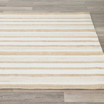 艾禮思手工編織黃麻羊毛地毯 200x290cm 線條