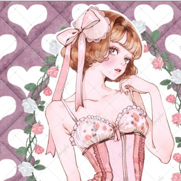 原創貼紙【Lingerieshop・B】