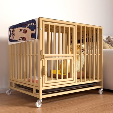 加固狗籠子中型大型犬室內帶廁所柯基泰迪金毛柴犬小型犬狗窩182YJ 公司貨