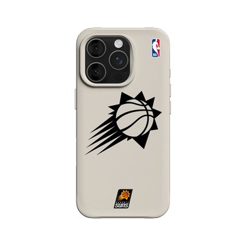 iPhone 16 Pro SolidX 貝殼灰 - NBA - B&W-鳳凰城太陽 Phoenix Suns B&W