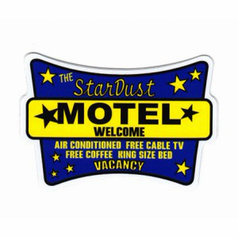 ステッカー アメリカン おしゃれ かっこいい 車 アウトドア スーツケース バイク ビンテージ モーテル Motel 通販 Lineポイント最大1 0 Get Lineショッピング