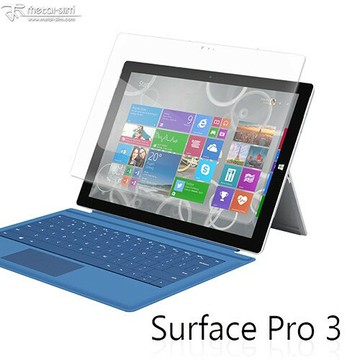 【UNIPRO】 Microsoft Surface Pro 3 9H弧邊耐磨防指紋鋼化玻璃保護貼