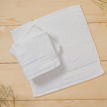 雲御織 台灣製造 五星級飯店 吸水厚實方巾 - 微酸綠