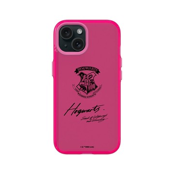 iPhone 15 Clear 粉漾桃 - 哈利波特 Harry Potter - 霍格華玆