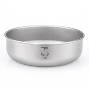├登山樂┤Keith鎧斯 純鈦碗 700ml Ti5336