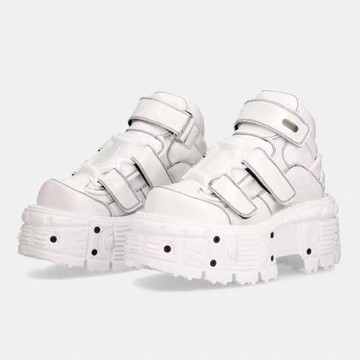 2024秋季新款復古西班牙朋克鞋重金屬百搭厚底鞋休閑坦克底單鞋女