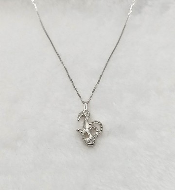 兔兔項鍊 / 925純銀項鍊 / 純手工製作