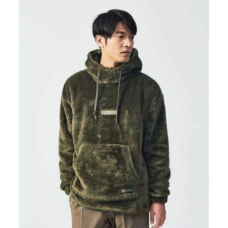 Abahouse ボリュームネック パーカー メンズ カーキ 通販 Lineポイント最大get Lineショッピング