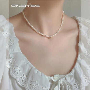 輕奢淡水珍珠項鏈女2025新款爆款時尚毛衣鏈簡約小眾設計感鎖骨鏈