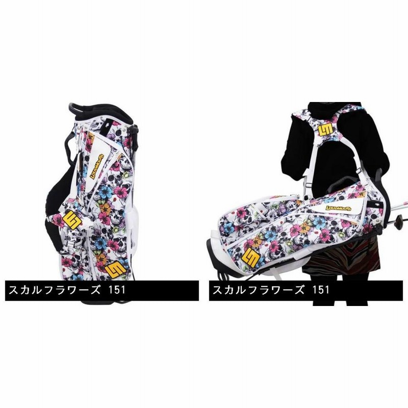 ラウドマウスゴルフ Loud Mouth Golf US スタンドキャディバッグ