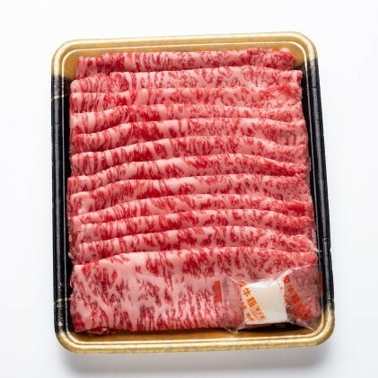 牛肉 国産 博多和牛 ロース スライス 約400g 福岡県産 配送不可：離島