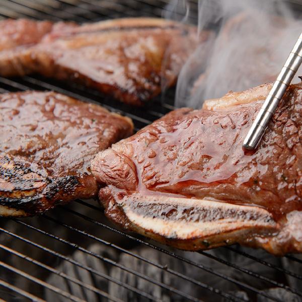 [牛肉] 味付け 骨付き LAカルビスライス   約1kg カルビ スライス キャンプ お肉 BBQ スペアリブ 骨付き（冷凍）