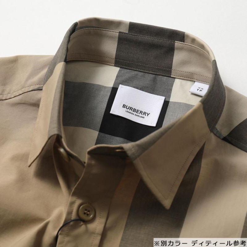 BURBERRY バーバリー 8020855 半袖 カッターシャツ バーバリーチェック レギュラー A1960/NAVY-IP-CHECK メンズ |  LINEショッピング