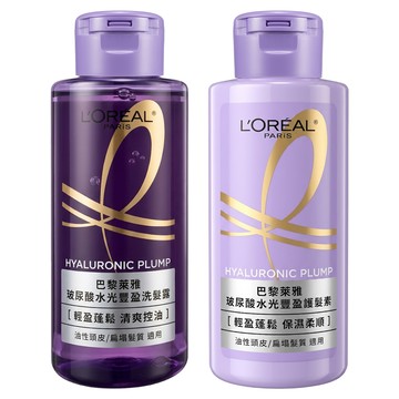 L'OREAL PARiS 巴黎萊雅 髮根氣墊蓬蓬旅行組(洗髮露100ml+護髮素100ml)  1組