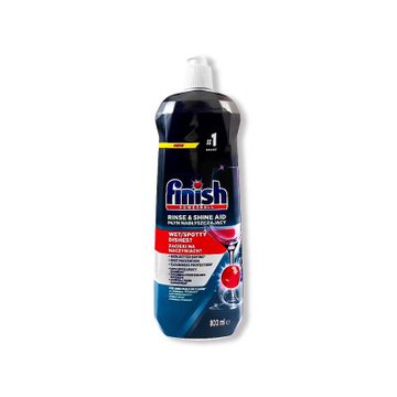 英國FINISH-洗碗機專用預防水垢快速乾燥光潔劑800ml/瓶-原味(器皿亮潔輔助劑,水漬無痕不銹鋼器具光澤)